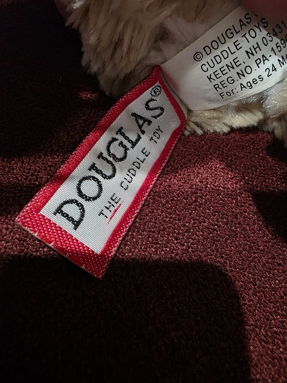 Douglas Rudy Corgi Dog Plush Stuffed Animal Super Soft Laying Lay Down